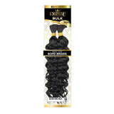 Sensationnel Human Hair Braids Empire Island Curl Bulk 18"