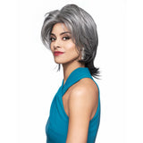 FOXY SILVER SYNTHETIC WIG AUBREY