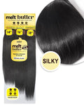Janet Collection melt butter Natural Virgin Remy Human Hair NATURAL STRAIGHT SILKY 3PCS Value Pack