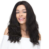 Janet Collection 360 Lace 100% Natural Virgin Remy Human Hair Wig 18"