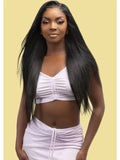 Janet Collection melt butter Natural Virgin Remy Human Hair NATURAL STRAIGHT SILKY 3PCS Value Pack