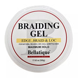 BELLATIQUE Professional Braiding Gel Maximum Hold Gel 17.63 Oz