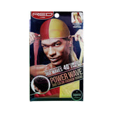Red by Kiss 360 Waves Power Wave Duo Color Fashion Satin Durag Men