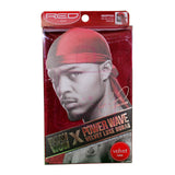 Red by Kiss Bow Wow Power Wave Velvet Luxe Durag Men