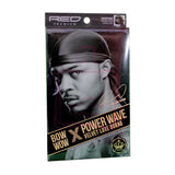Red by Kiss Bow Wow Power Wave Velvet Luxe Durag Men